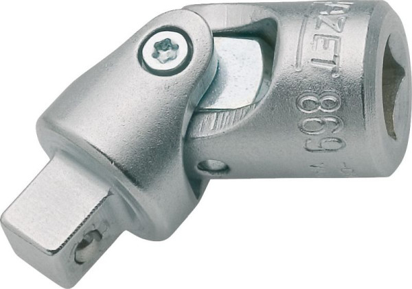 Hazet Universal Gelenk, Vierkant hohl 6,3 mm (1/4 Zoll), Vierkant massiv 6,3 mm (1/4 Zoll), 869