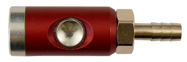 ELMAG Sicherheitskupplung S 8 mm, mit Druckknopf und Drehgelenk DN 7, 4, 42777