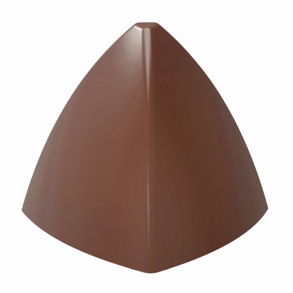 Schneider Schokoladen Form - Pyramide, 275 x 135 x 32 mm / 31 x 31 x 26,5 mm, 9,5 gr, 3 x 7 Stück, 421924