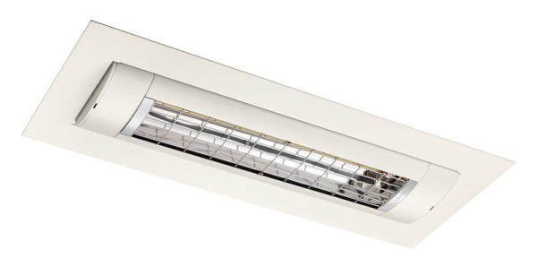 Solamagic S3 Deckeneinbau-Infrarotstrahler, inkl. Blende, 2.5 kW, weiß, IP 45, 9300353