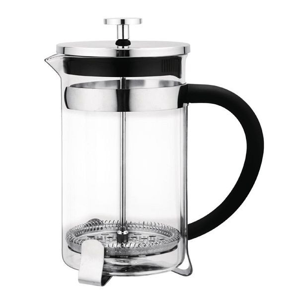 Olympia French Press Edelstahl und Glas 80cl, GF231