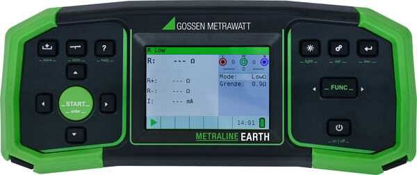 Gossen Metrawatt Erdungswiderstands- und Niederohmmessgerät, METRALINE Earth, M590R