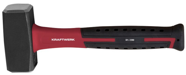 Kraftwerk Fäustel 1000 g, Fiberglasstiel, Länge: 260 mm, 2390