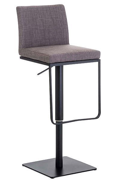 CLP Barhocker Panama B Stoff, grau, 102186108, 4251380438303