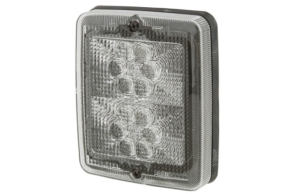 HELLA Blinkleuchte, LED, 12V, Einbau, 100mm, Flachstecker, hinten, Blinklicht (LED) / Umrisslicht (LED), Blinkleuchtenausfallkontrolle, 2BA 013 236-191