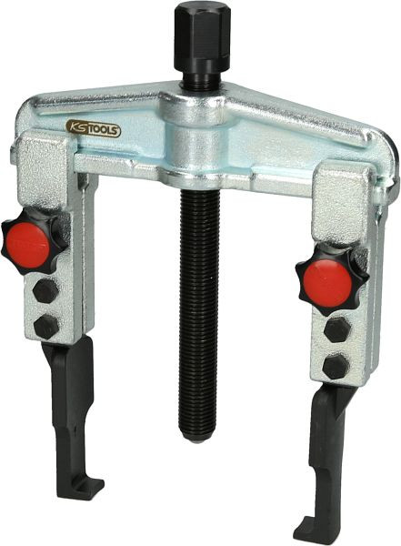 KS Tools Schnellspann-Universal-Abzieher 2-armig mit extrem schlanken und verlängerten Haken, 20-90mm, 120mm, 2, 5t, 620.0062