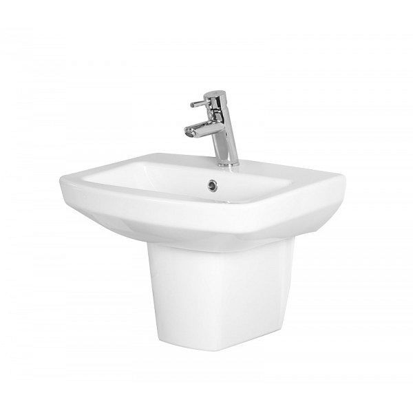 Sanotechnik Nero Halbsäule zu GV210 weiß gefärbt, GV211