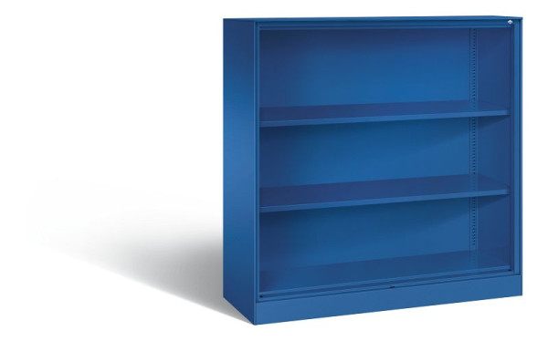 C+P Büroregal Asisto, H1310xB1200xT435mm, Farbe: Enzianblau, 3 OH, 140031-000 S10036