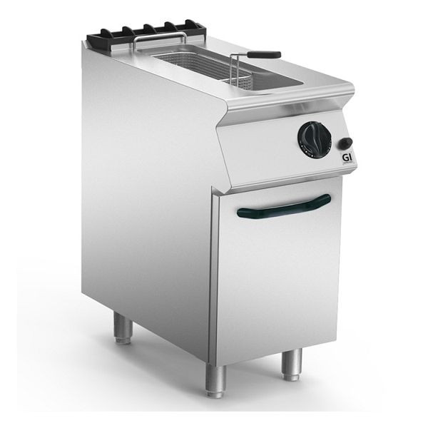 Gastro-Inox 700 "High Performance" Gasfritteuse 10 Liter, 40cm, Stehendes Modell, 170.058
