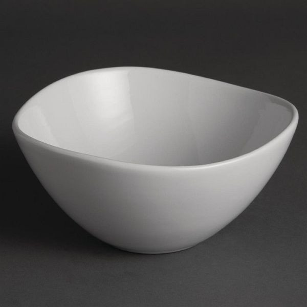 Olympia Whiteware gewellte Schalen 15cm, VE: 12 Stück, U187, 5050984001611