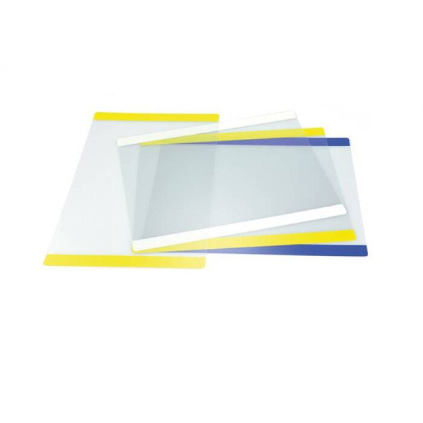 Stein HGS Info-Tasche, selbsthaftend, A4 hoch / gelb, VE: 2 Stück, 37028