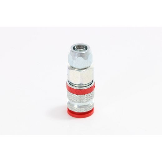 JWL Stahlkupplung JWL Serie 520, DN 7, 8, mit PUR Anschluss 8x12 mm, 41222