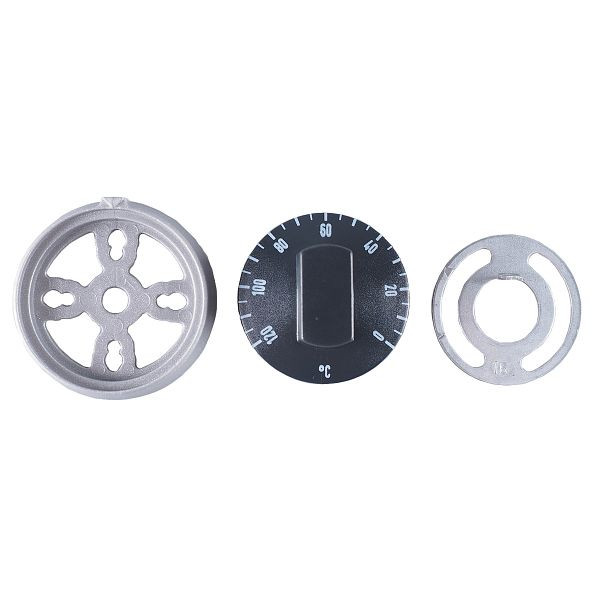 JUMO Sollwertstellerset (W8), 0 bis 120 °C, Befestigung M4 x 28, 60003227