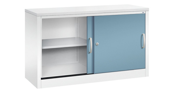 C+P Sideboard mit Schiebetüren Acurado, H720xB1200xT400mm, 9016/0010, 5723-00 S10585
