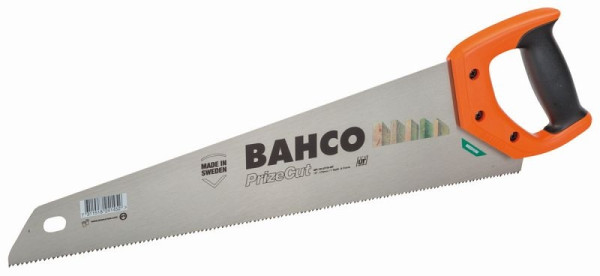 Bahco Prizecut Fuchsschwanz, 475 mm, 7/8 Zähne pro Zoll, für alle Holzarten, NP-19-U7/8-HP