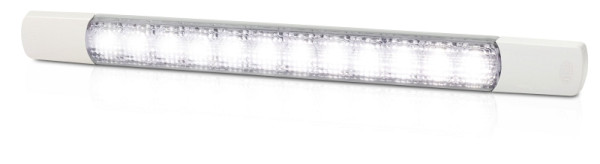 HELLA Innenraumleuchte, LED, 24V, 3W, Anbau/geschraubt, ECE, Lichtscheibenfarbe: glasklar, Innenraum, 2JA 980 879-111