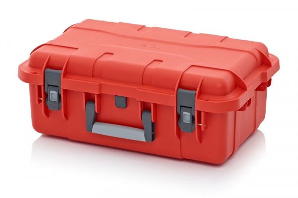 Auer Schutzkoffer Pro, Blutorange, ohne Schloss, unbestückt, CP 6422-2002