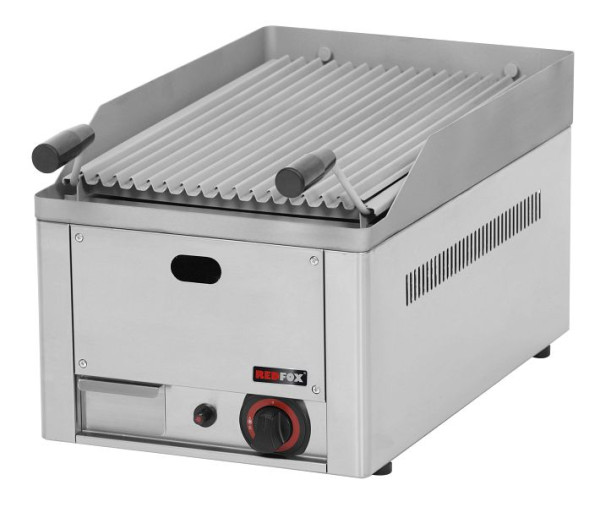 Locher Gas-Lavastein Grill, 6 kW, 330x540x220 mm, 362468