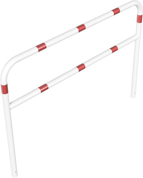 Schake Rohrbügel aus Stahlrohr Ø 60 x 2,5 mm mit Querholm zum Einbetonieren, Gesamtbreite: 2000 mm, Gesamthöhe: 1400 mm, 465_34B