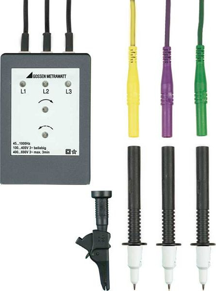 Gossen Metrawatt Drehfeldrichtungsanzeiger, GTM5202000R0001