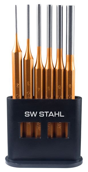 SW-Stahl Splinttreiber-Satz, 2-8 mm, 6-teilig, 82625L, 4033592058391