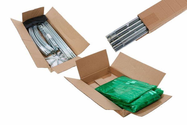 VeroTENT Pflanzenzelt 3,8 x 4,55 m, Farbe grün, Palmenhaus-3,8x4,55