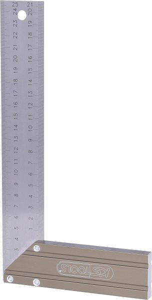 KS Tools Schreinerwinkel mit Stahlzunge, 250mm, 300.0220