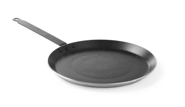 Hendi Crêpes-Pfanne, ØxH: 280x25 mm, Aluminium, Antihaftbeschichtung, 627679