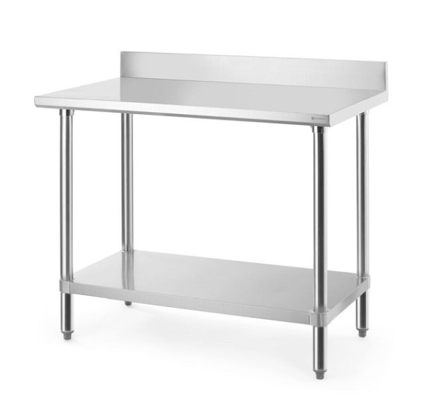 Hendi Arbeitstisch mit Aufsatz, 1000x600x950 mm Budget Line, 817568