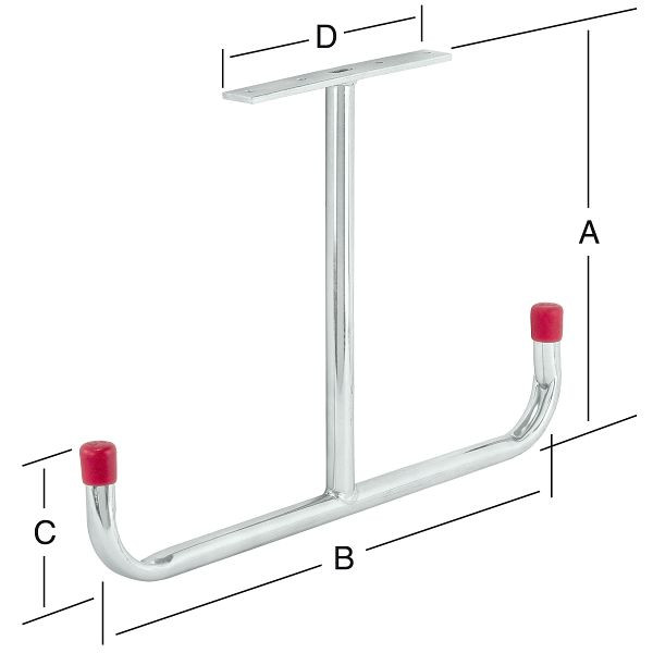 Vormann Deckenhaken 293 x 430 x 95 x 180 mm, verzinkt, 001452001Z