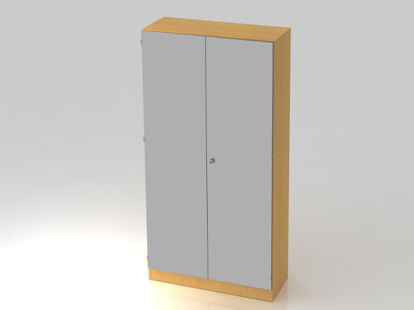 Hammerbacher Schrank 5OH, Sockelblende SG Buche/Silber, V6910/6/S/SG
