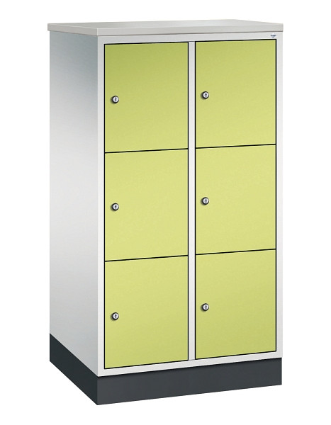 C+P Schließfachschrank Intro, H1255xB620xT490mm, 7035/0024, 8573-201 S10315