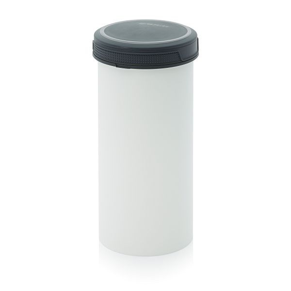 Auer Schraubdosen Basic, 2,5 Liter, Dose weiß, Deckel dunkelgrau, mit Innendeckel, SC I 2.5-119 F5