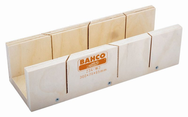 Bahco Schneidlade aus geleimtem Mehrschichtholz, 245x53x40 mm, 234-W1