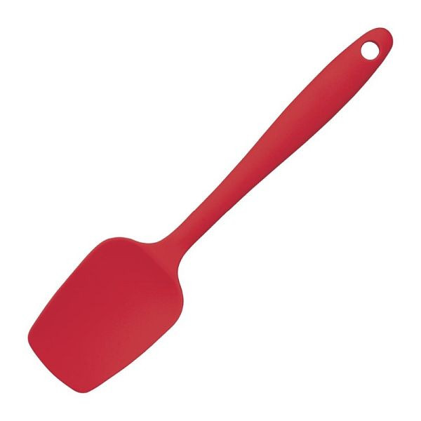 Vogue Silikon Kochlöffel rot 20cm, GL354, 5050984582325