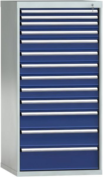 KLW Schubladenschrank 1450 x 725 x 750 mm H x B x T, Einbaumaß: 1350 mm, Einteilung: 36x36 Einheiten, VN / 75 kg, SGB1450-13NP-001