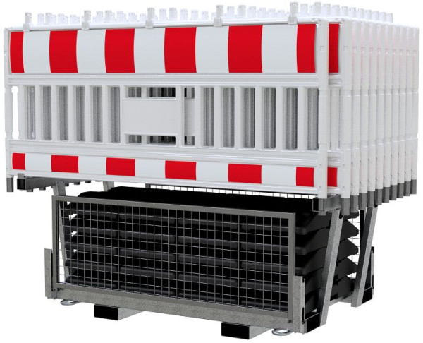 Schake Absperrschrankengitter SET4, 20x Absperrschrankengitter ULTRA, mit Lampenadapter, Typ RA1/A, 33620KA-SET4