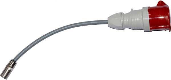 Gossen Metrawatt CEE 16 A Buchse auf 7-poligen Stecker, 500 mm, 300 V CAT II für PROFITEST E-Mobility, Z513G