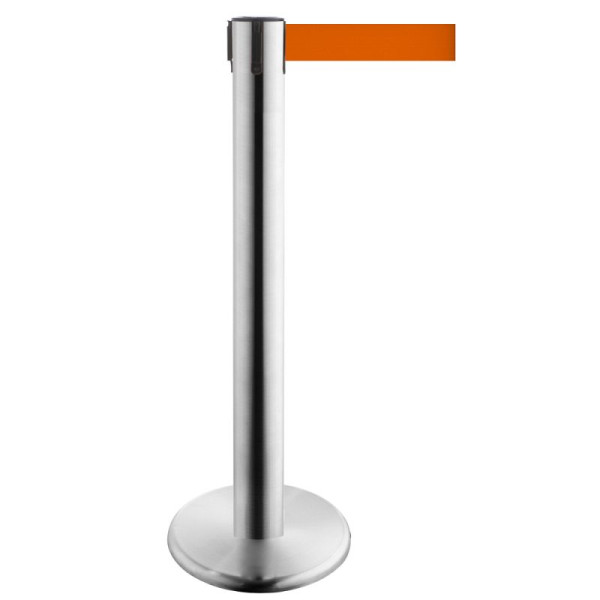 Stein HGS Personenleitsystem -P-Line Titan-, edelstahl, orange, mit Sicherheitsverschluss (selbstlösend), 15692-2203