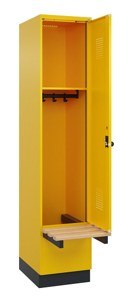 C+P Spind Evolo PLUS, 1 Abteile, 1950x400x815mm, 1023/1023, Drehriegel, 049040-12 S10022