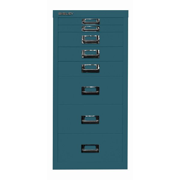Bisley MultiDrawer™ DIN A4, 8 Schubladen, 653 ozeanblau, L298653