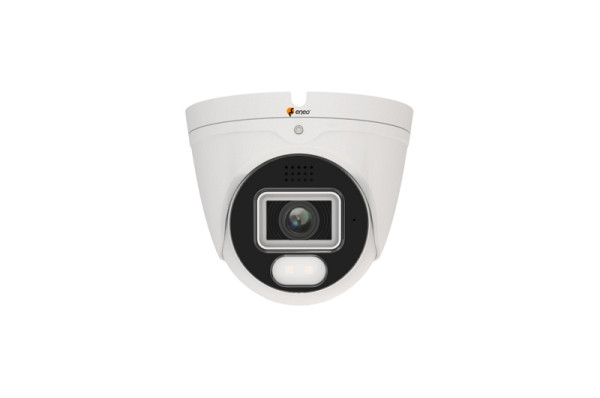 eneo IND-58F0028MTLA Netzwerk Dome Fix, Turret, Low Light, 3840x2160, Tag/Nacht, WDR, AI, 2,8mm, 12VDC, PoE, IP67, 238647