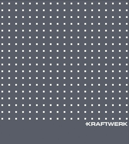 Kraftwerk Gelochte Rückwand für Werkstattwagen BT700 800mm, 191.509.002