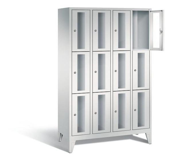 C+P Schließfachschrank Classic, H1850xB1190xT500mm, Farbe: Lichtgrau, 8010A403 S10000