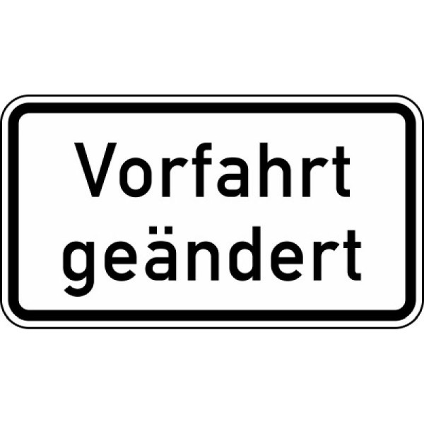 Stein HGS Vorfahrt geändert Nr. 1008-30, 231x420mm /RA1/Alform, 1008-30-112