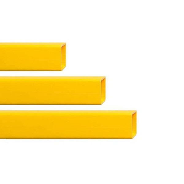 Stein HGS Rammschutzgeländer -Hybrid- Querbalken, 2300 mm / für Anfangs-/ End-, und Mittelpfosten, 36921