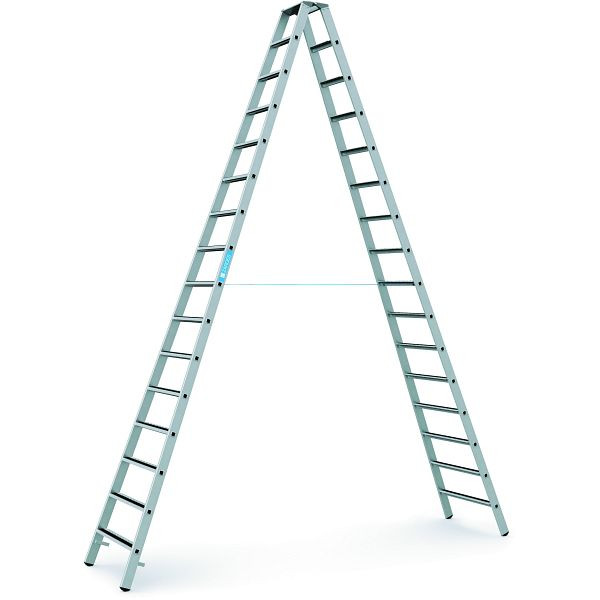 ZARGES R13step B - LM-Stufen-Stehleiter 2 x 16 Stufen, 41567