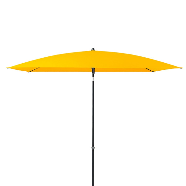 doppler GS SUNLINE NEO WATERPROOF ca. 230x190/4tlg. Design 811 gelb, Sonnenschirm mit Tragetasche, 484595811