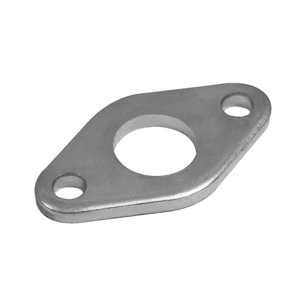 Riegler Flanschbefestigung, ISO 6432, Kolben-Ø 20-25, Stahl verzinkt, 156768