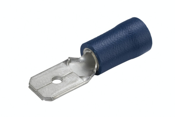 HELLA Leitungsverbinder, blau, von: 1.5mm², bis: 2.5mm², Flachstecker, 6,3 x 0,8, 8KW 044 288-003